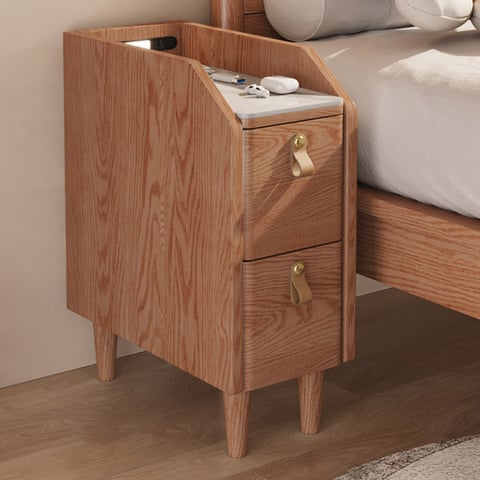 Mesita De Noche,Mesilla De Noche Madera De Ingeniería Roble Sonoma 40x40x50 Cm CFW73279 | Leroy
