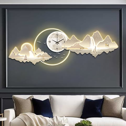 GUANSHAN 2 Appliques Murales En Pot Mason, Bande Lumineuse LED Avec Fleur Artificielle Et Panneau De Bois, Applique Murale Rustique, Lanterne Suspendue Pour Chambre, Jardin, Décoration Murale