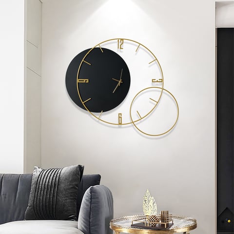 Moderne 3D Kristall-Wanduhr – Silberne Diamant-Optik Für Wohnzimmer & Büro