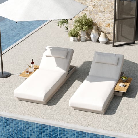 Gartenliegen Weiss | 733+ Qualität Möbel