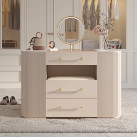 Ivory Dressers & ChestsHomary