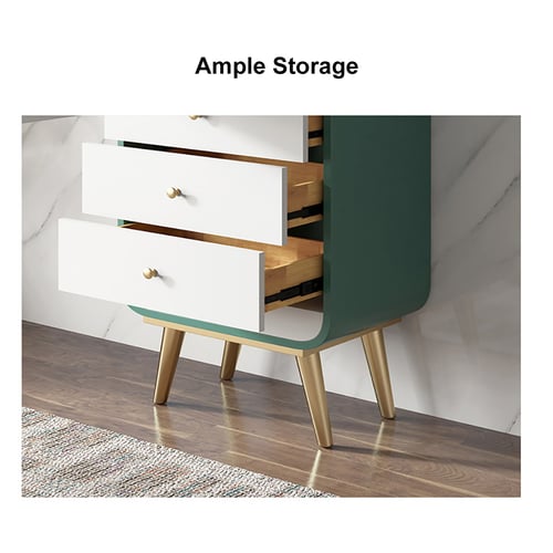 Foldable Bar Convertible with Wine Rack & Table & 3 Drawers