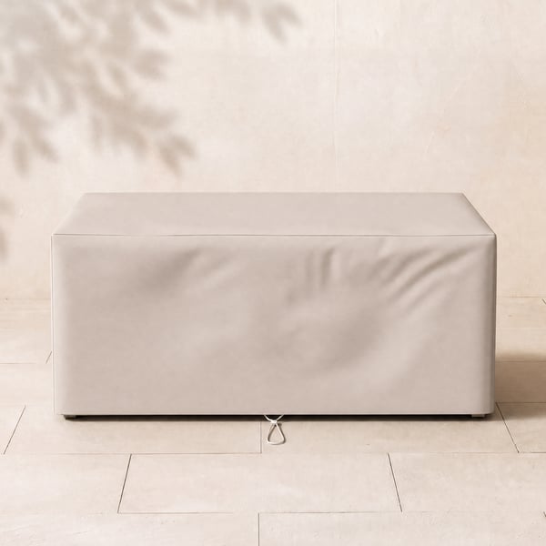 Housses de mobilier de patio étanches en toile robuste Tevara Outdoor 600D de couleur ivoire