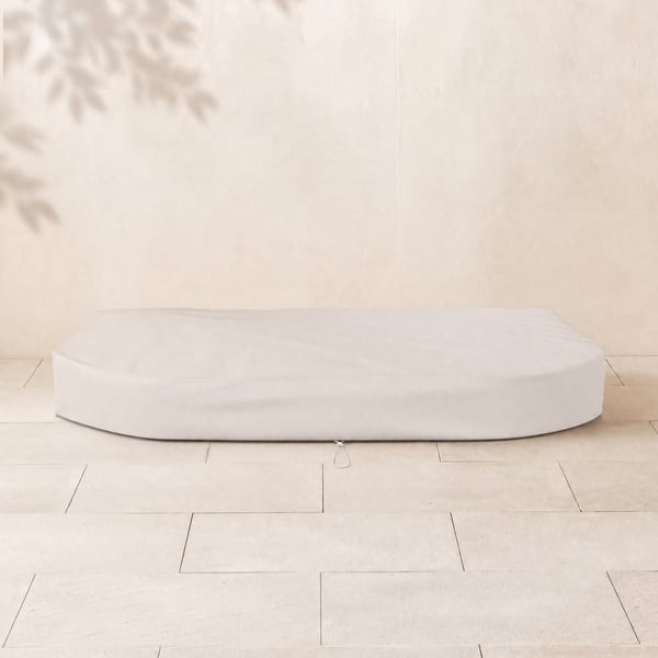 Housses de mobilier de jardin imperméables en toile robuste 600D Tevara Outdoor de couleur ivoire