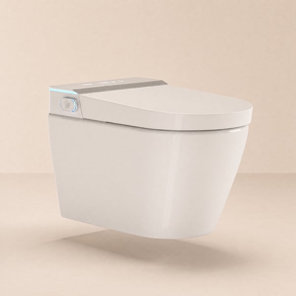 Airloo Smart Bidet Toilet with Built-in Tank, UV Sterilisation and Foam Shield, Dual Flush 4.2 L/flush / 6.1 L/flush