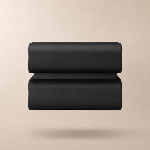 Humply Leather Floating Smart Bedside Table with Drawer