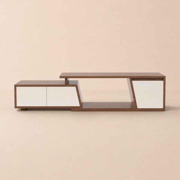 Fero 47"-71" Extendable TV Stand with 3 Drawers