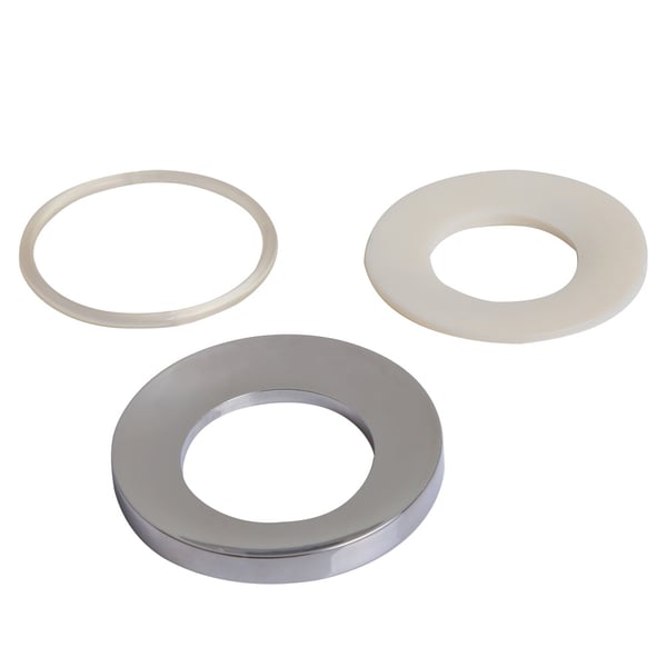 Zinc Alloy Mounting Ring for Vessel Sinks in Chrome Finish Homary UK