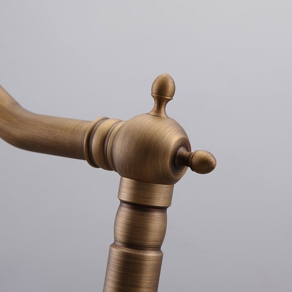 Chester Classic Style Single Handle Swirling Kitchen Tap Solid Brass in