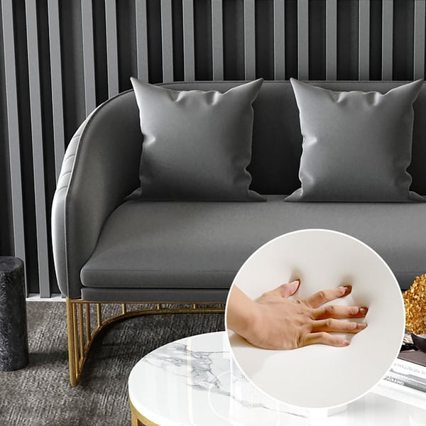 Blue 70.9" Modern Velvet Upholstered Sofa 3Seater Sofa Luxury Sofa