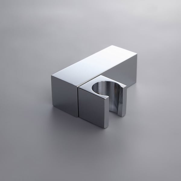 Solid Brass Chrome Square Wall Mount Hand Shower Holder Homary AU