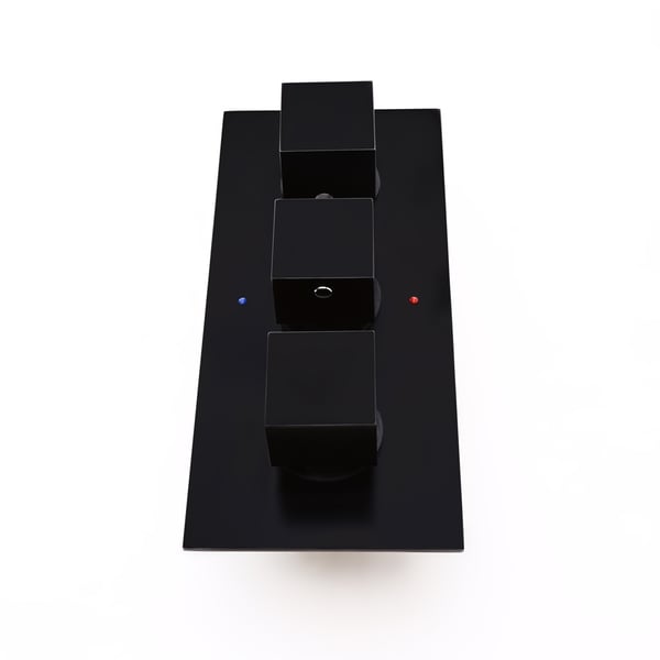 Thermostat-Duscharmatur Aus Messing – 2/3/4/5 Ausgänge, 10/12,5 Cm Lochabstand, Verchromt