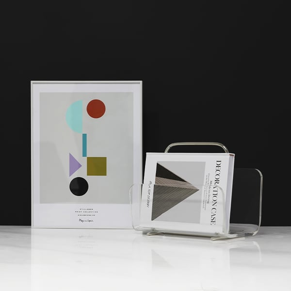 Modern Stylish Magazine Rack with Handle | Homary UK