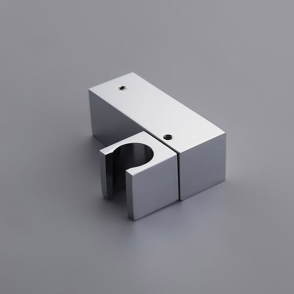 Solid Brass Chrome Square Wall Mount Hand Shower Holder Homary AU