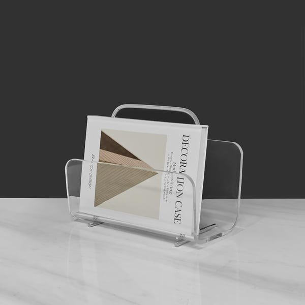 Modern Stylish Magazine Rack with Handle | Homary UK