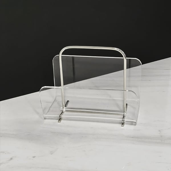 Modern Stylish Magazine Rack with Handle | Homary UK