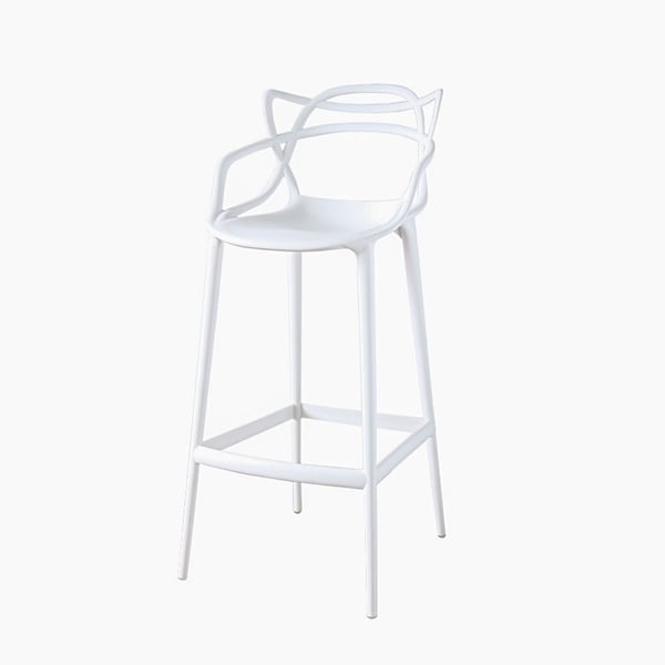 Modern 4Leg Simple Accent Counter Stools Counter Height Bar Stool with