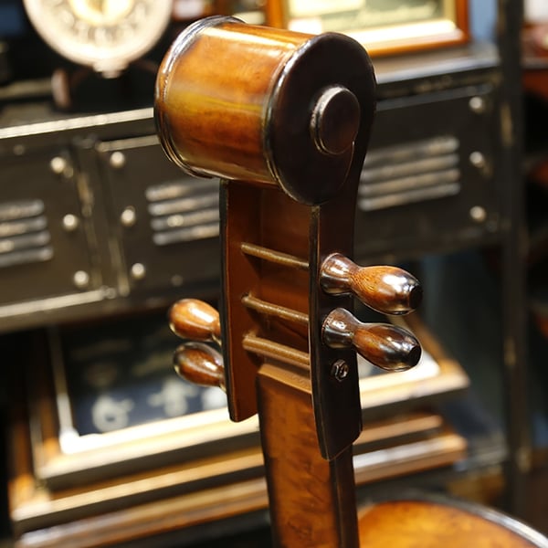 8 Bottles Freestanding Violin Wine Rack Bottle Holder Homary UK