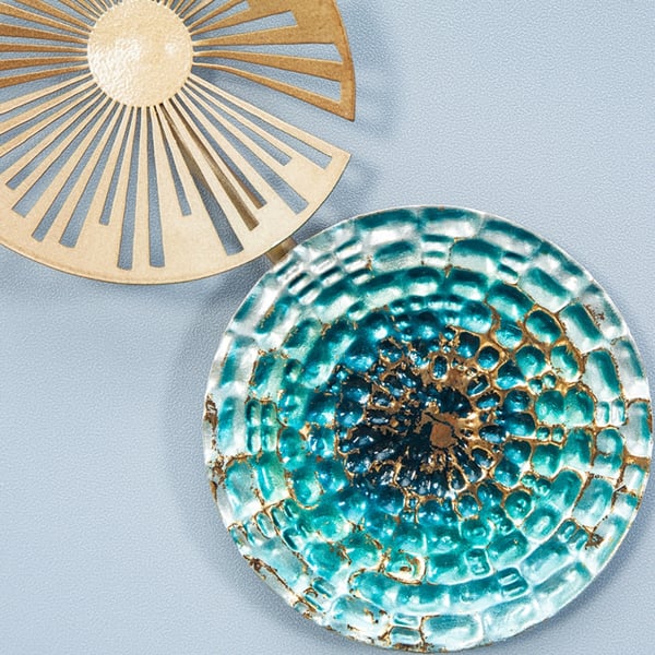 Modern Luxury Hollowed Leaves Metal Wall Decor Homary UK