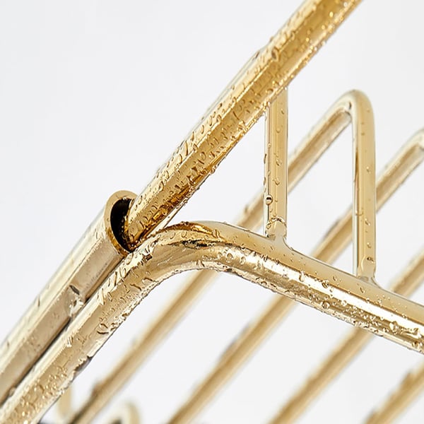 Bathroom Bath Caddy Stretchable Tray Storage Shelf in Black & Gold-Homary