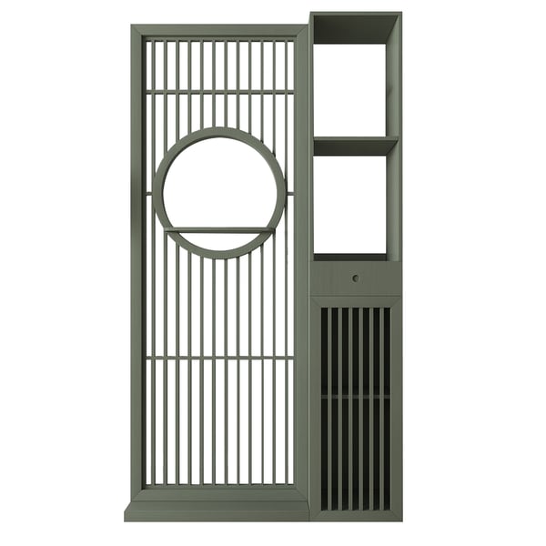 Oriental Standing Shelves Display Shelves with