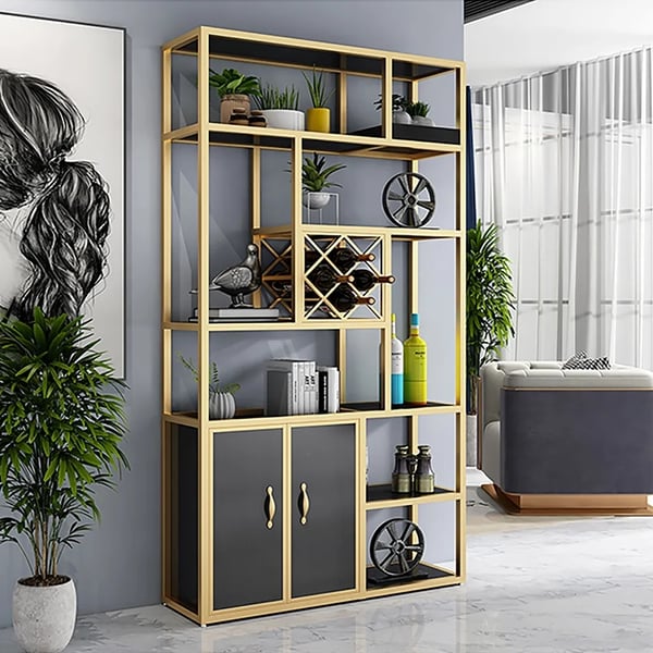 Bookshelf With Wine Rack | ppgbbe.intranet.biologia.ufrj.br