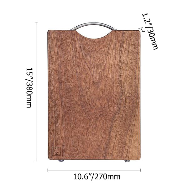 Ebony Wood Grain Cutting Board Homary UK