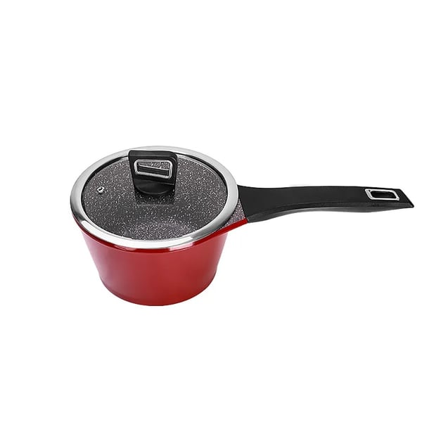 Aluminum Nonstick Covered Saucepan with Lid Homary UK