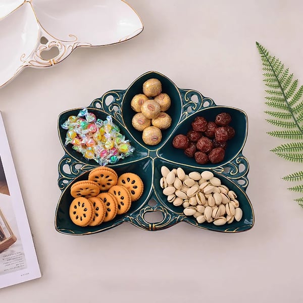 Floral Pattern Fruit Bowl
