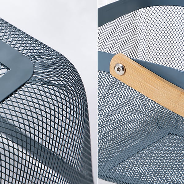 Blue Cute Kids Storage Bin Clothes Oraganizer Set of 2Homary