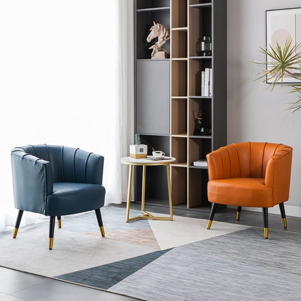 Eluxury modern deals channel accent chair