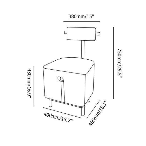 Midcentury Accent Chair Upholstered Velvet Accent Chair in WineHomary