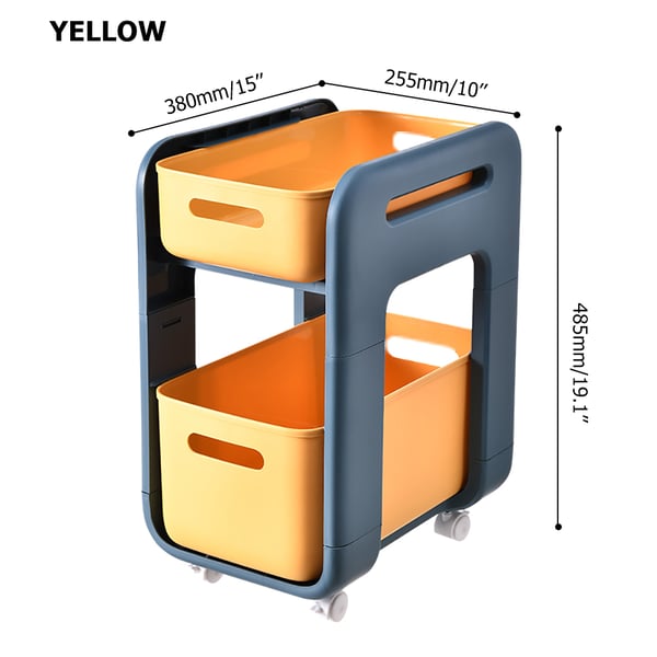 Toy Boxes Toy Organizers with Caster Homary