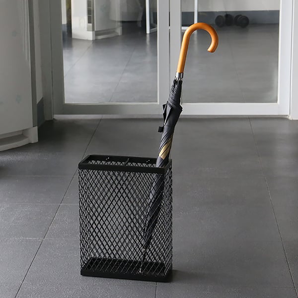 Modern Umbrella Stand in Black Homary UK