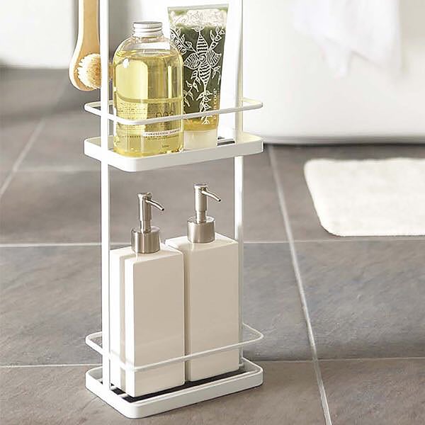 3-Tier Modern Bathroom Freestanding Storage Shelf | Homary UK