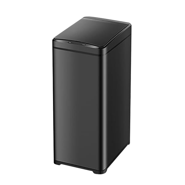 Intelligent Touchless Sensor Rubbish Bin 42 LitresBlack Homary UK