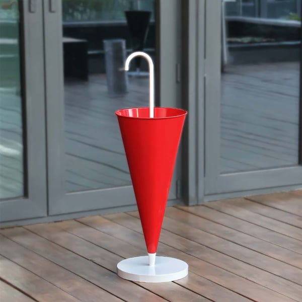 Luxury Umbrella Stand in Red Homary UK