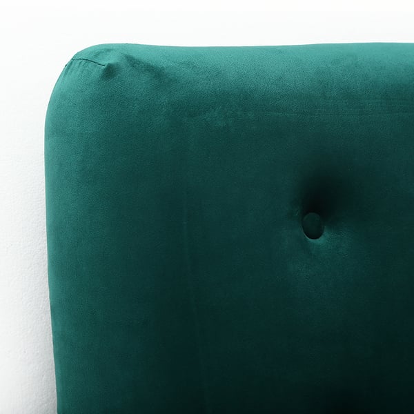 Free Shipping on Scandinavian Green Velvet Chaise Lounge Chair with