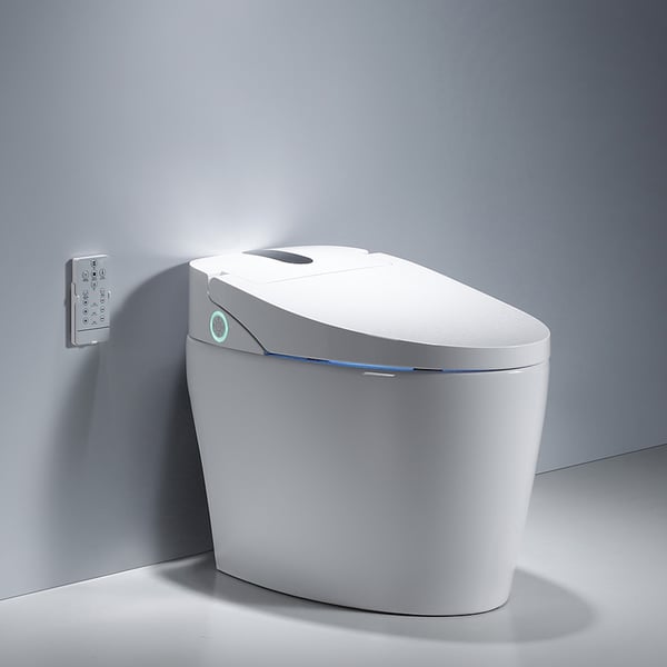 Intelligente Toilette tankless automatische Toilette einteiliger Boden