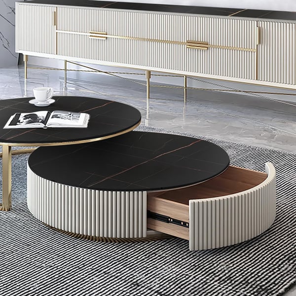 Ml-design Set Di 2 Gambe Da Tavolo A Forma Di Trapezio, Nero, 60x73 Cm In Acciaio 83386941