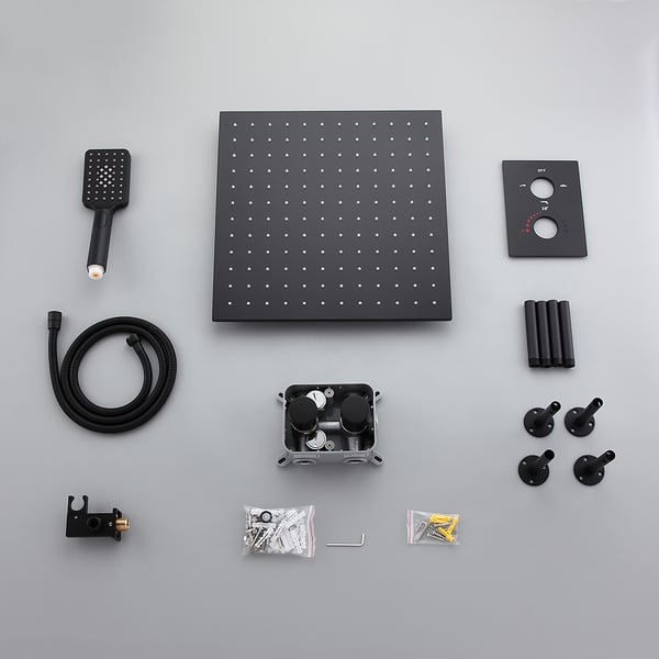 Free Shipping on 20'' Modern 2Function Thermostatic Shower System with