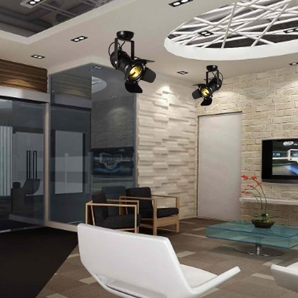 Industrial 1Light Extendable Pendant Light Metal Ceiling Hanging Light