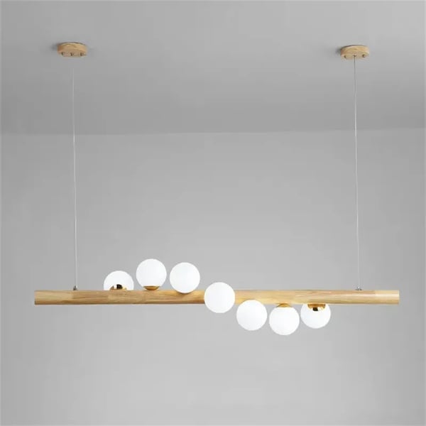 Kugel-Kronleuchter Gold – 5-flammig, 50 Cm, LED – Mid-Century Pendelleuchte Für Kücheninsel Oder Esszimmer