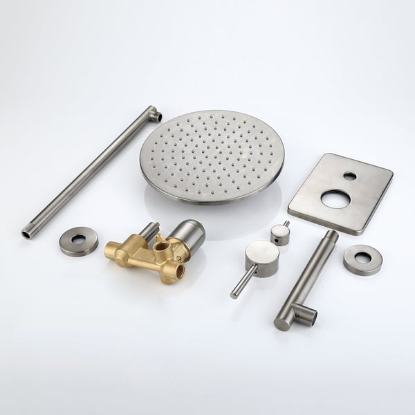 Pommeau De Douche A Main G1/2, Pulverisateur De Douche A Effet Pluie Haute Pression Avec 4 Reglages De Jet | Leroy Merlin