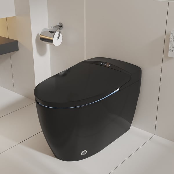 SOTOMO ADA-konforme Toilette – Kompakt, 30,5 Cm Grob, Dual Flush 1,1/1,6 GPF, Mit Soft-Close Sitz