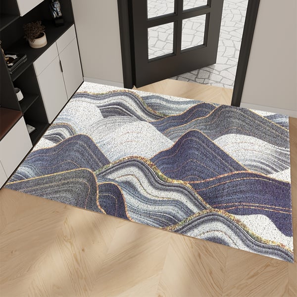 2' x 3' Creaty Novelty Nonslip Front Door Mat PVC Entryway Rug Homary