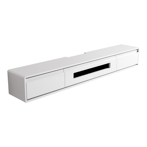 Free Shipping on 1500mm White Smooth TV Stand Postmodern Minimalist