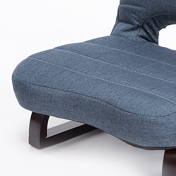 Tatami Floor Chair Seating Accent Chair with Folding Back Homary UK