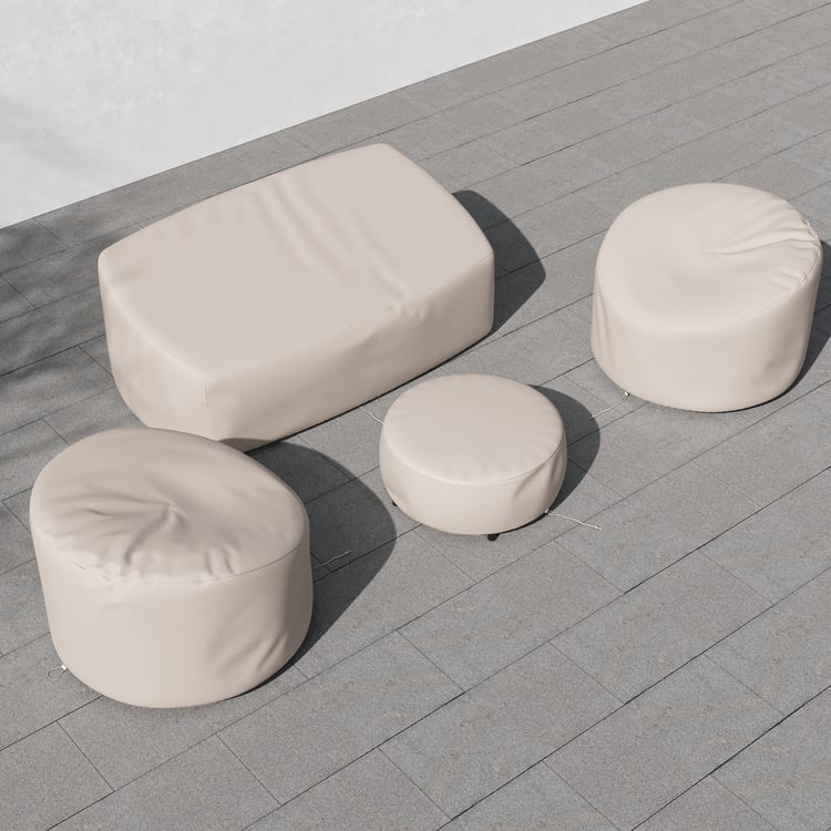 600D Schutzhüllen aus robustem Segeltuch, wasserfest, für den Außenbereich, Beige