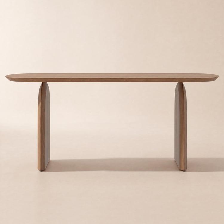 Tintica 180 cm Oval Walnut Wood Dining Table, Seats 6